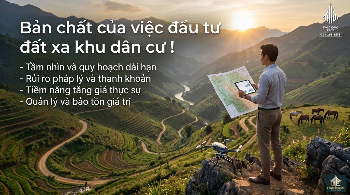Đất xa khu dân cư có dễ bán lại không? | Đức BĐS Ninh Bình 2 Đất xa khu dân cư có dễ bán lại không?