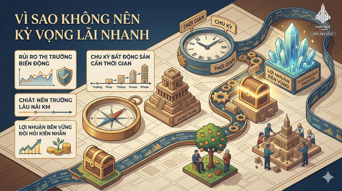 Đầu tư đất Ninh Bình cần giữ bao lâu để có lãi