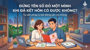Đứng tên sổ đỏ một mình khi đã kết hôn có được không?