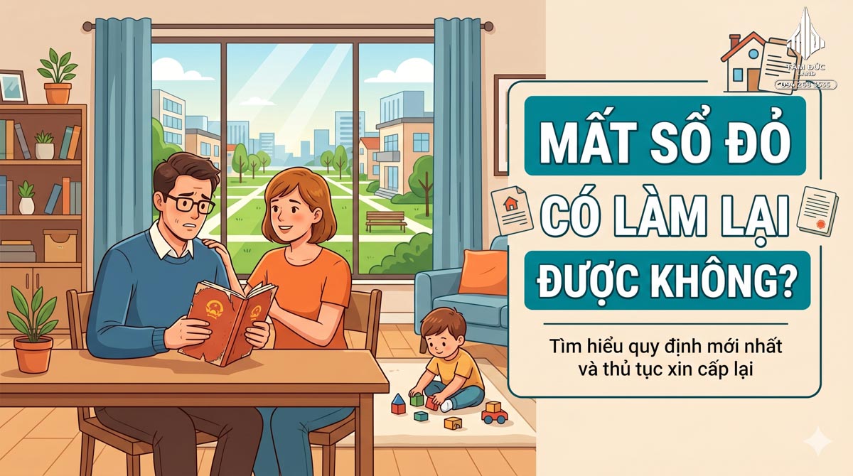 Mất sổ đỏ có làm lại được không và thời gian bao lâu? | Đức BĐS Ninh Bình 2 Mất sổ đỏ có làm lại được không và thời gian bao lâu?