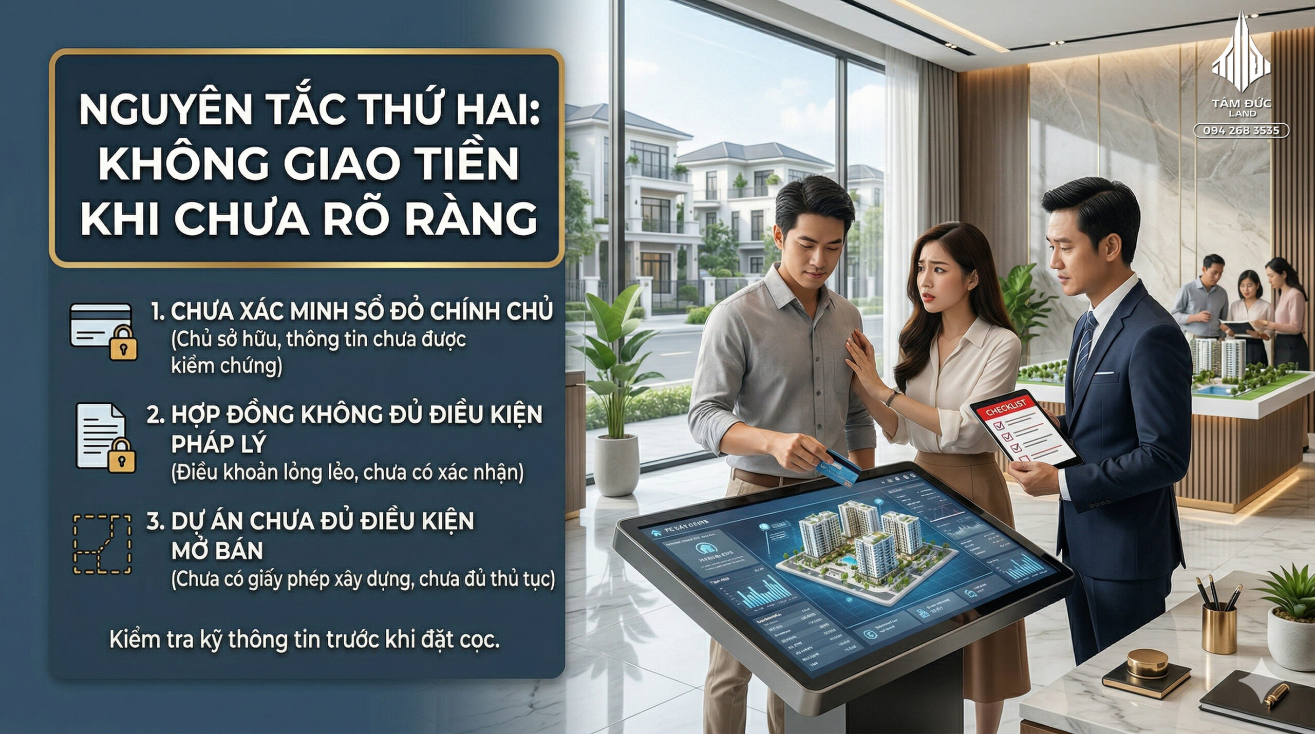 Nguyên tắc quan trọng nhất khi giao dịch đất là gì | Đức BĐS Ninh Bình 6 Nguyên tắc quan trọng nhất khi giao dịch đất là gì ?