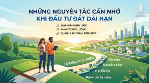 Những nguyên tắc cần nhớ khi đầu tư đất dài hạn