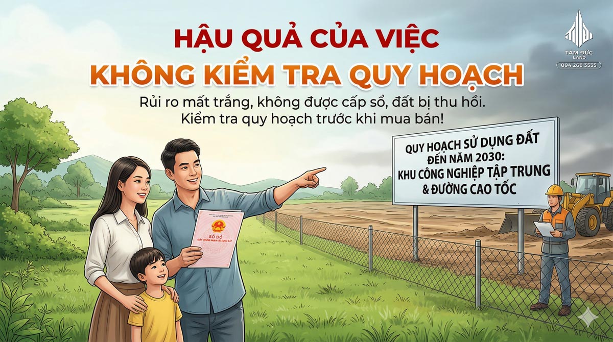 Những sai lầm pháp lý khiến người mua mất tiền khi mua đất !