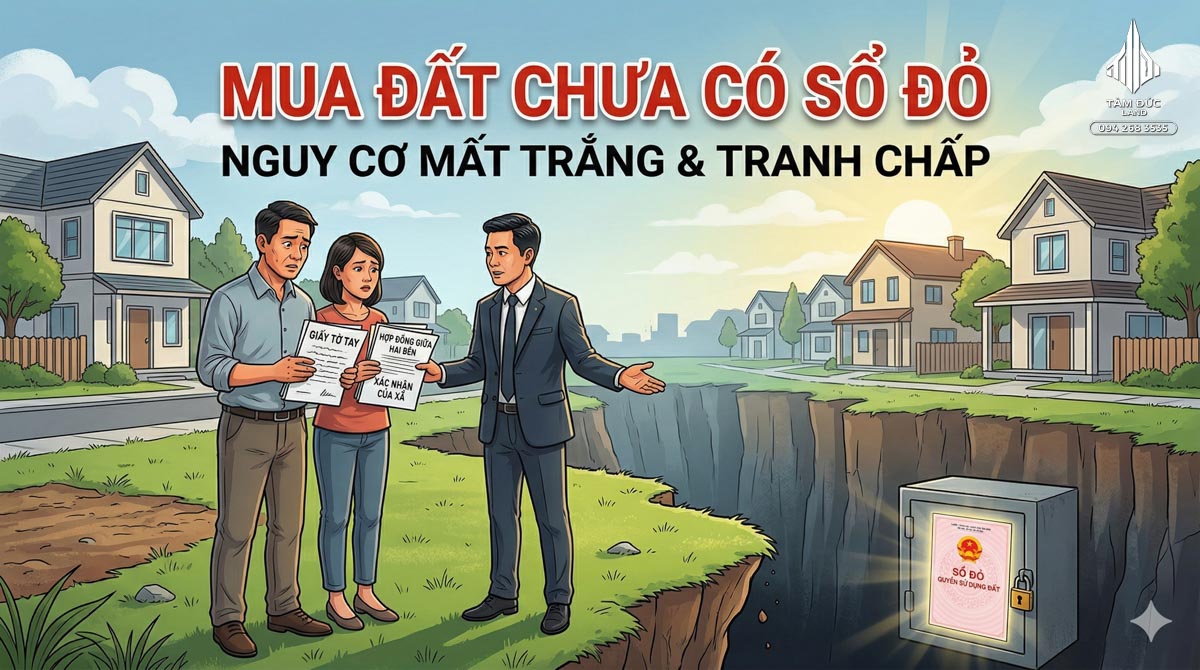 Những sai lầm pháp lý khiến người mua mất tiền khi mua đất !
