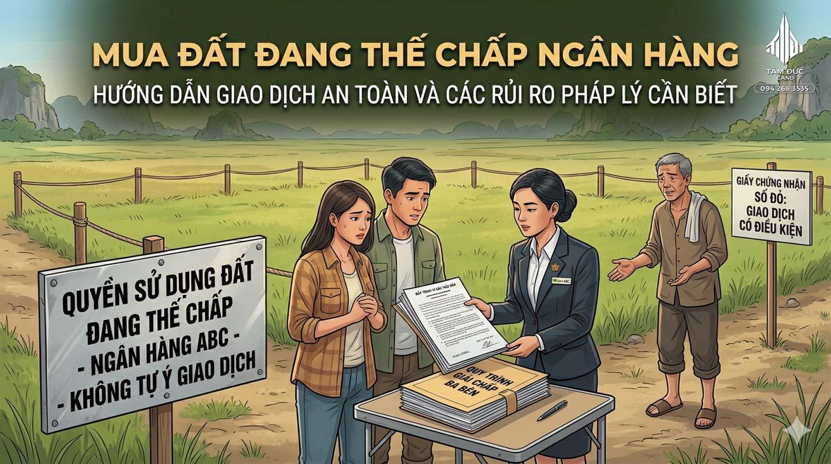 Những sai lầm pháp lý khiến người mua mất tiền khi mua đất !