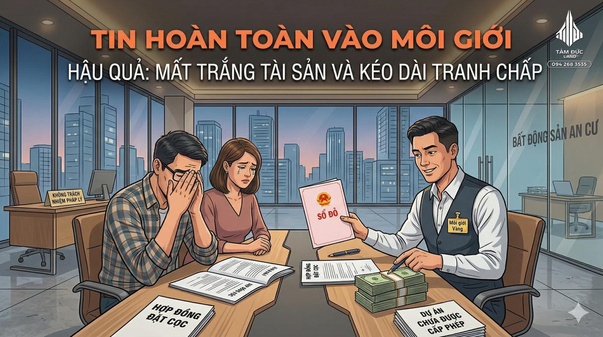 Những sai lầm pháp lý khiến người mua mất tiền khi mua đất !