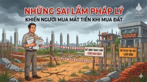 Những sai lầm pháp lý khiến người mua mất tiền khi mua đất