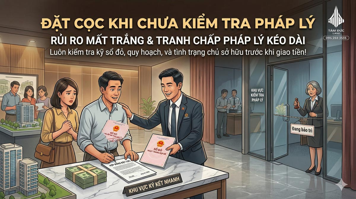 Những sai lầm pháp lý khiến người mua mất tiền khi mua đất !