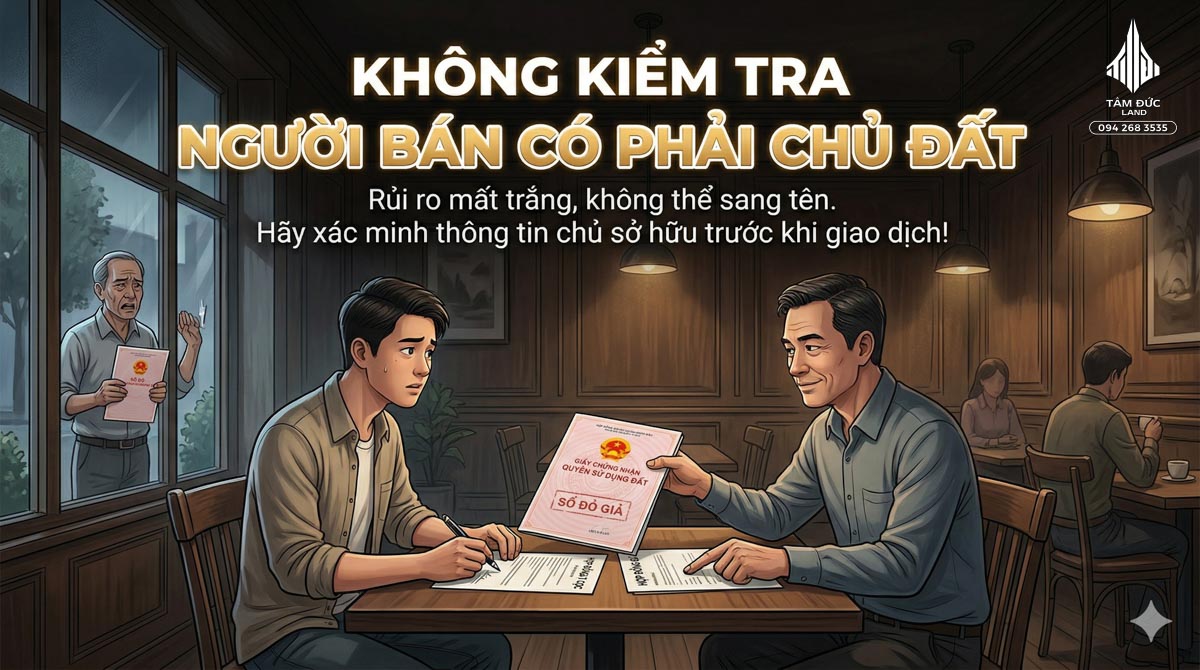 Những sai lầm pháp lý khiến người mua mất tiền khi mua đất !
