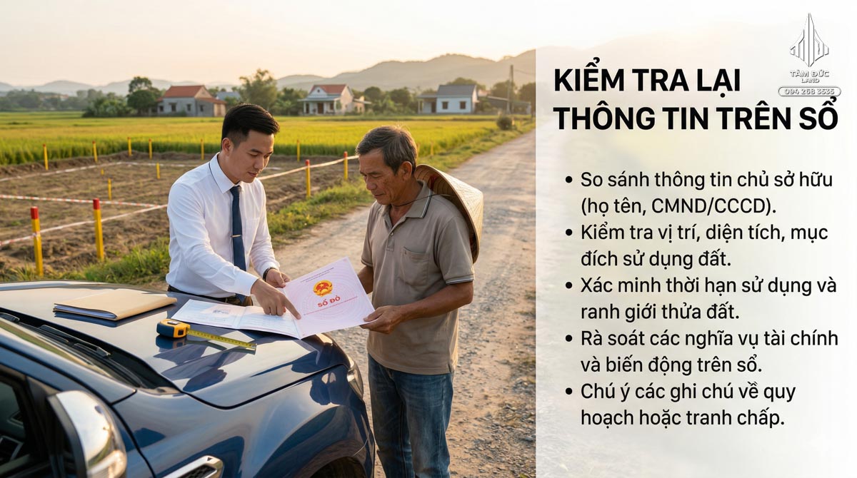 Những thủ tục cần hoàn tất sau khi mua đất