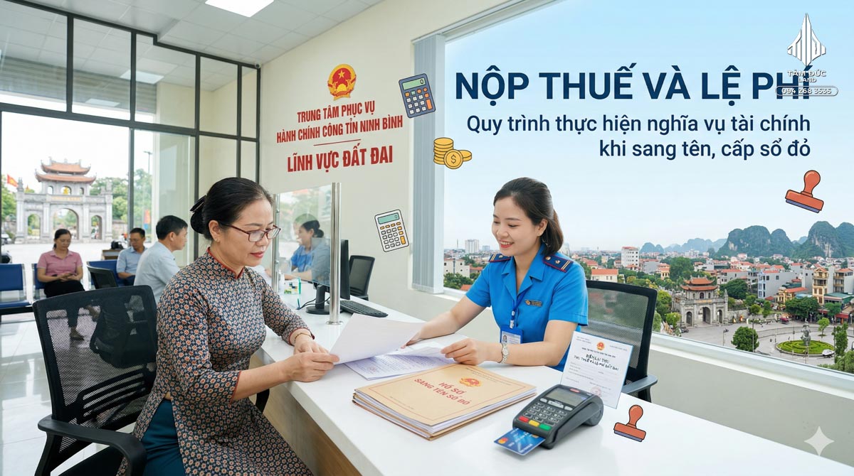 Những thủ tục cần hoàn tất sau khi mua đất