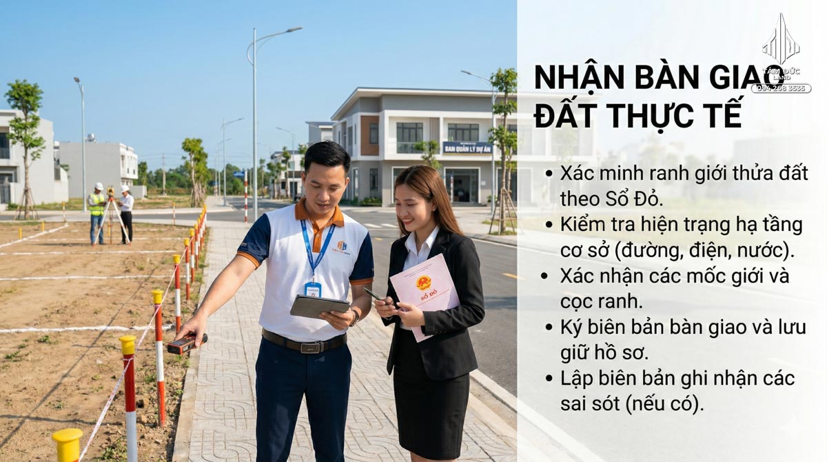 Những thủ tục cần hoàn tất sau khi mua đất