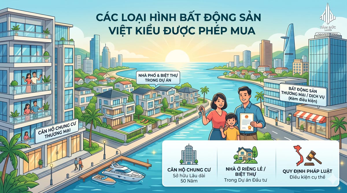 Việt kiều mua nhà tại Việt Nam cần đáp ứng điều kiện gì? 