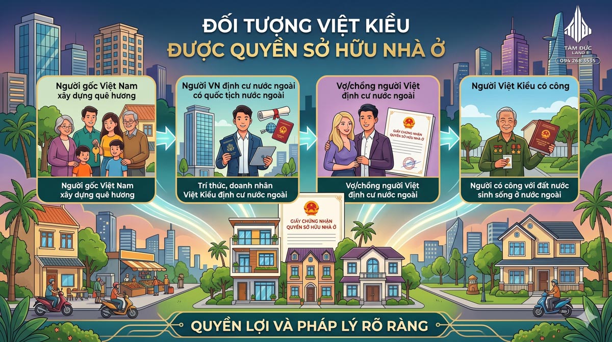 Việt kiều mua nhà tại Việt Nam cần đáp ứng điều kiện gì? 