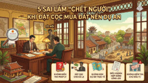 5 sai lầm "chết người" khi đặt cọc mua đất nền dự án