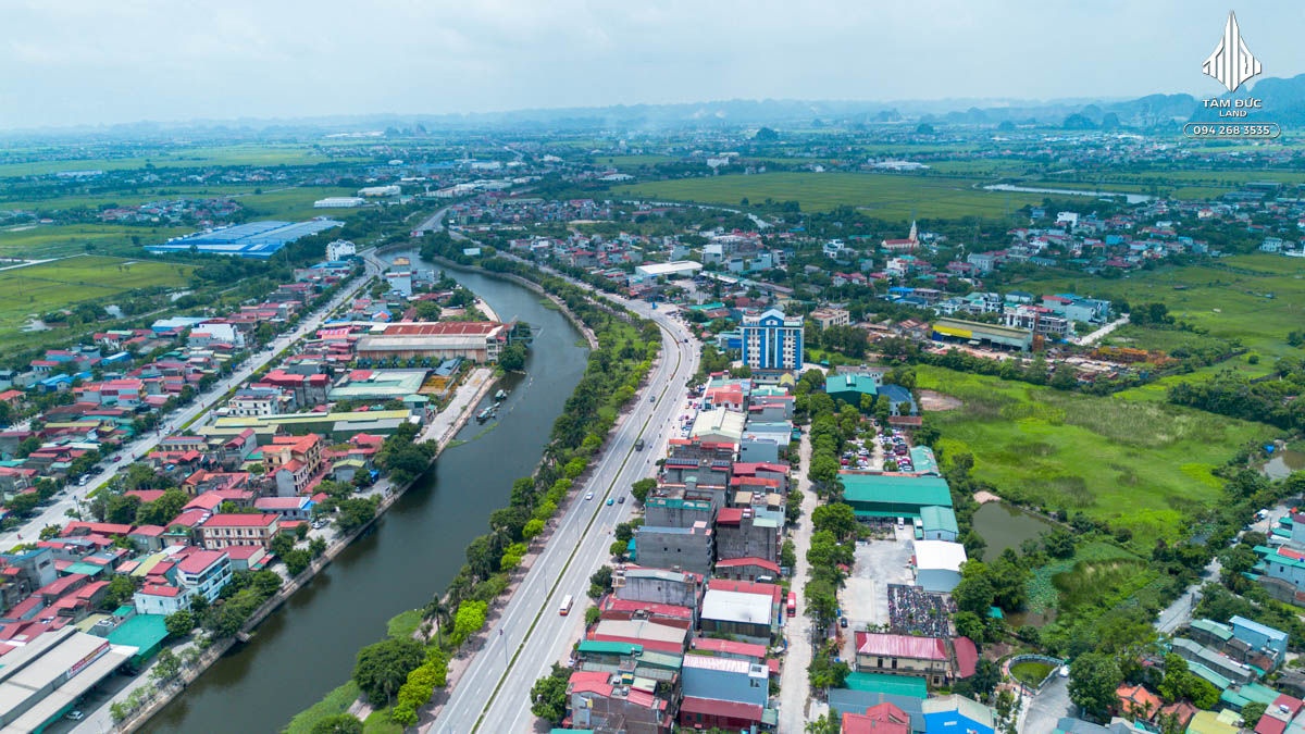 Bán đất Phúc Trì TP Ninh Bình gần cầu Bông Lau