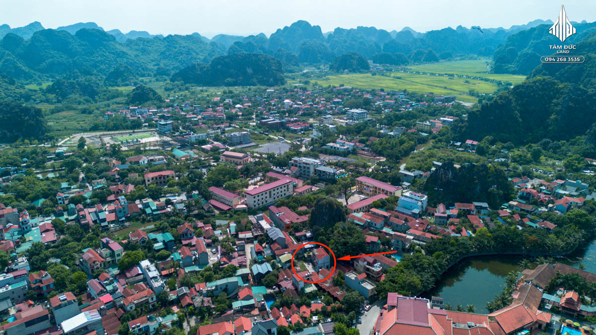Bán đất Tam Cốc Ninh Bình tựa núi hiếm đẹp 