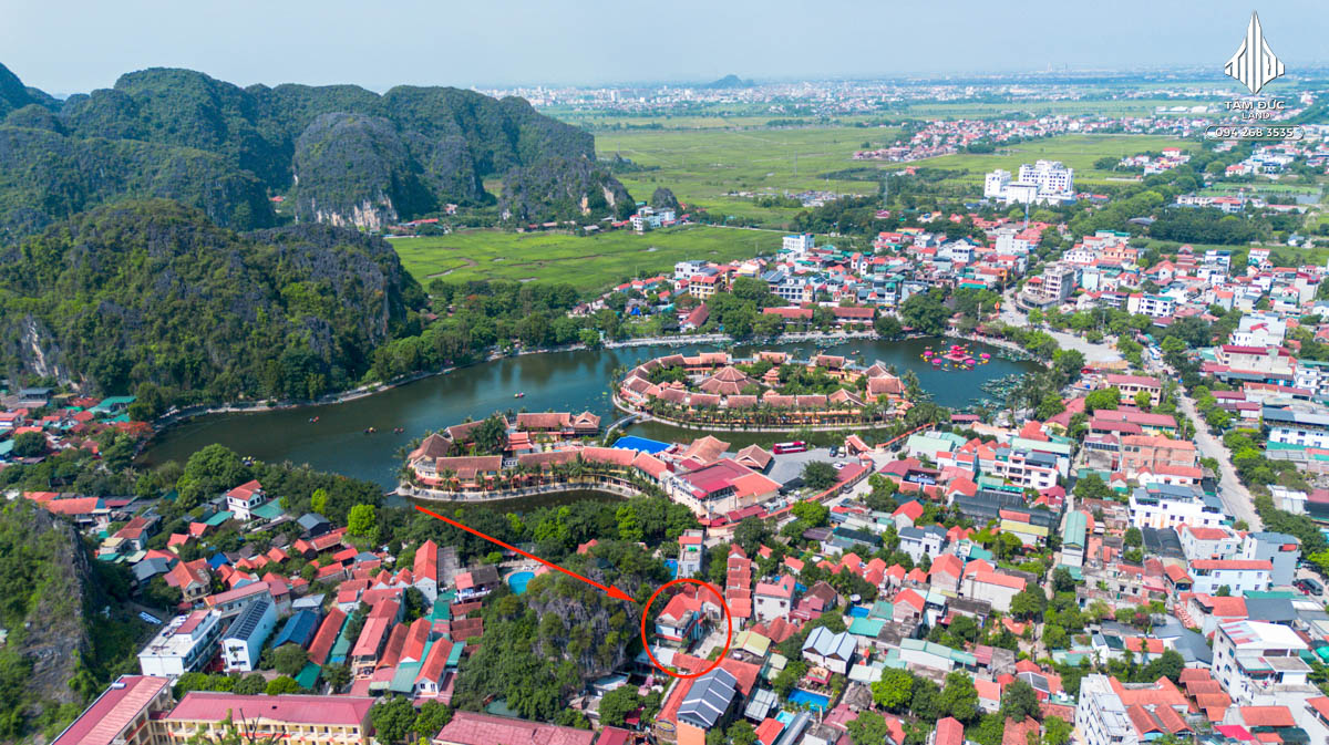 Bán đất Tam Cốc Ninh Bình tựa núi hiếm đẹp 