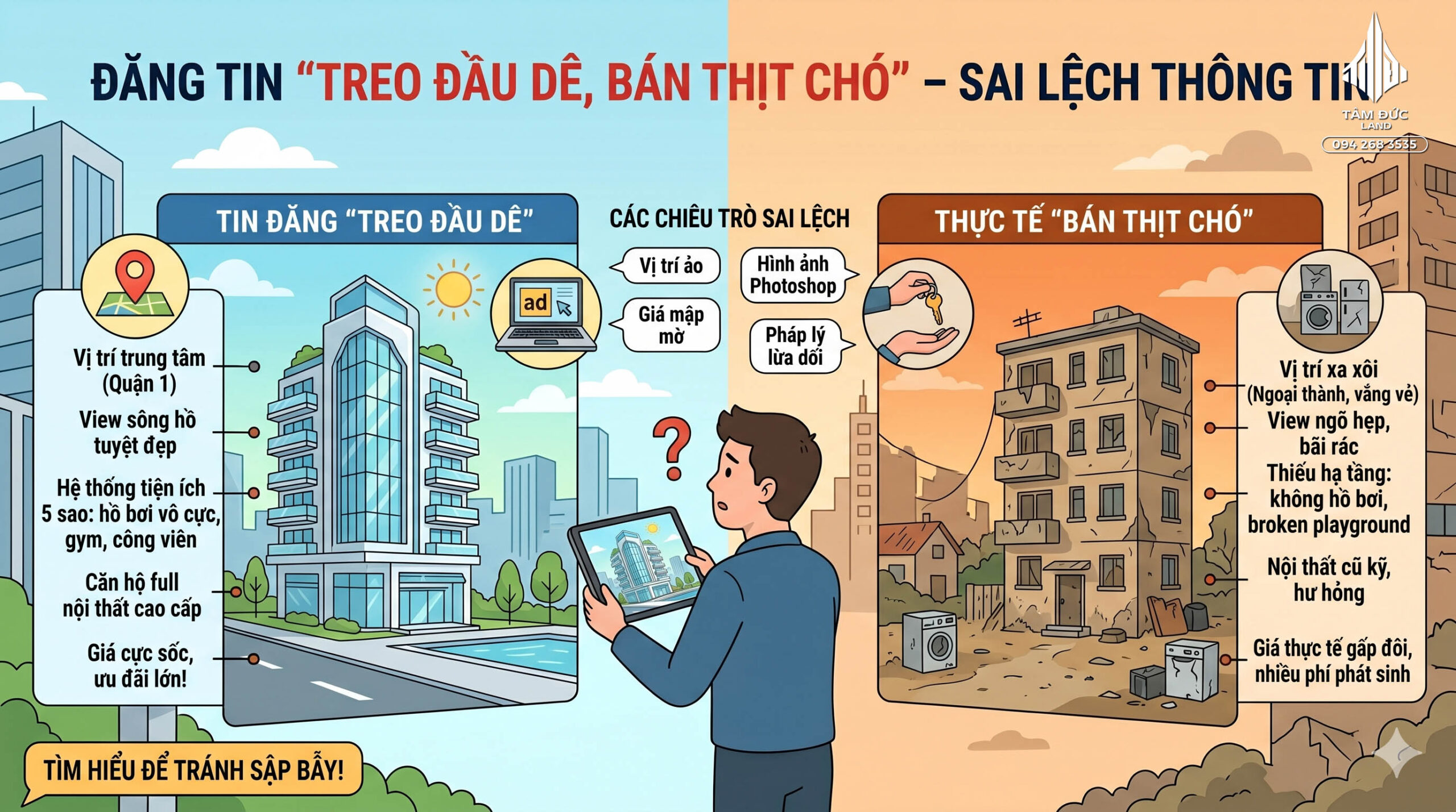 Cách nhận biết môi giới bất động sản lừa đảo, thiếu chuyên nghiệp | Đức BĐS Ninh Bình 2 Cách nhận biết môi giới bất động sản lừa đảo, thiếu chuyên nghiệp