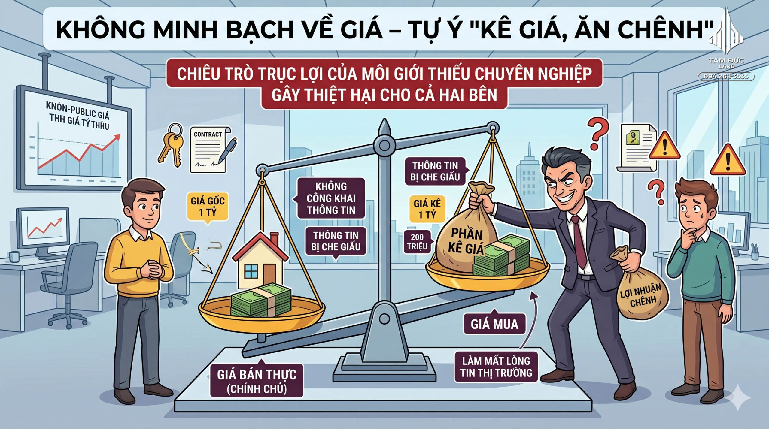 Cách nhận biết môi giới bất động sản lừa đảo, thiếu chuyên nghiệp | Đức BĐS Ninh Bình 4 Cách nhận biết môi giới bất động sản lừa đảo, thiếu chuyên nghiệp