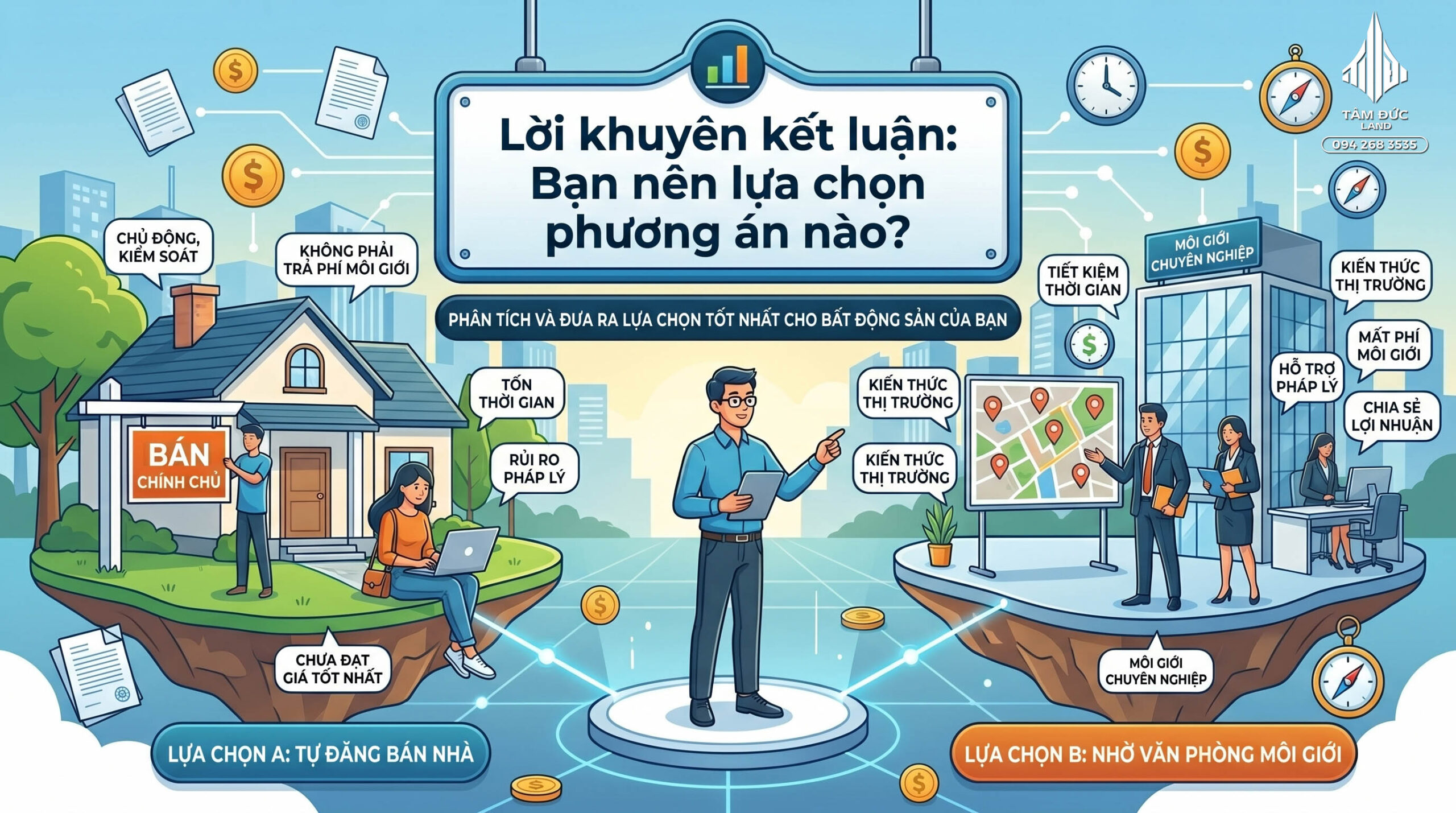 Có nên tự đăng bán nhà hay nhờ văn phòng môi giới? 1 | Đức BĐS Ninh Bình 5 Có nên tự đăng bán nhà hay nhờ văn phòng môi giới bất động sản?