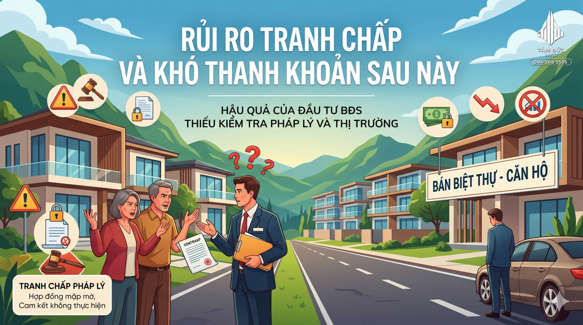 Đừng mua đất xen kẹt nếu chưa nắm rõ 3 rủi ro pháp lý này 