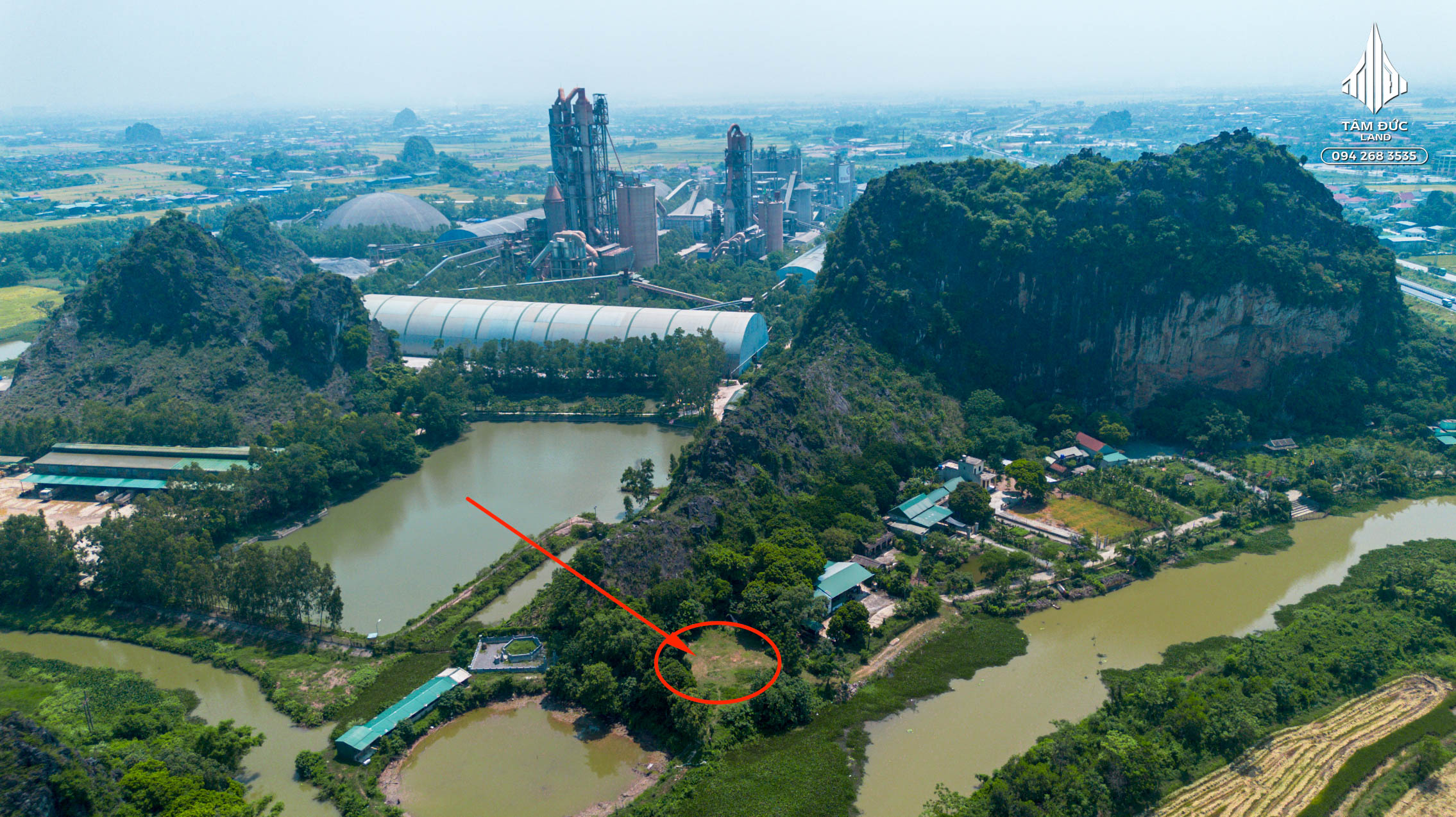 Lô đất Vạn Lê Ninh Bình gần thiên nhiên tựa núi hướng thủy 1100m2 | Đức BĐS Ninh Bình 5 Lô đất Vạn Lê Ninh Bình gần thiên nhiên tựa núi hướng thủy