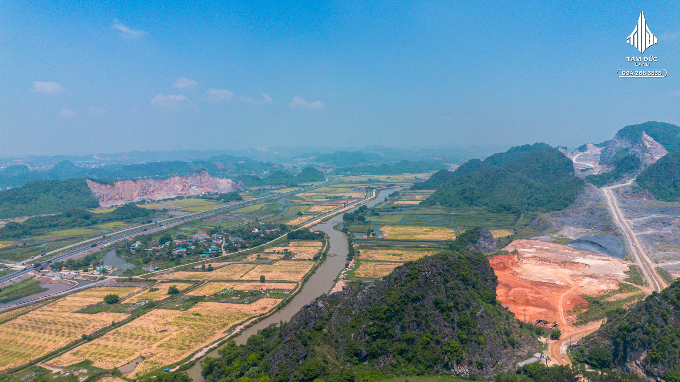 Lô đất Vạn Lê Ninh Bình gần thiên nhiên tựa núi hướng thủy 1100m2 | Đức BĐS Ninh Bình 2 Lô đất Vạn Lê Ninh Bình gần thiên nhiên tựa núi hướng thủy