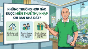 Những trường hợp nào được miễn thuế thu nhập khi bán nhà đất?