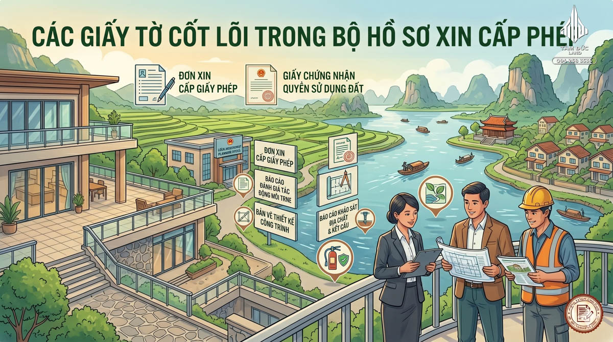 Xin giấy phép xây dựng nhà ở riêng lẻ cần chuẩn bị hồ sơ gì?