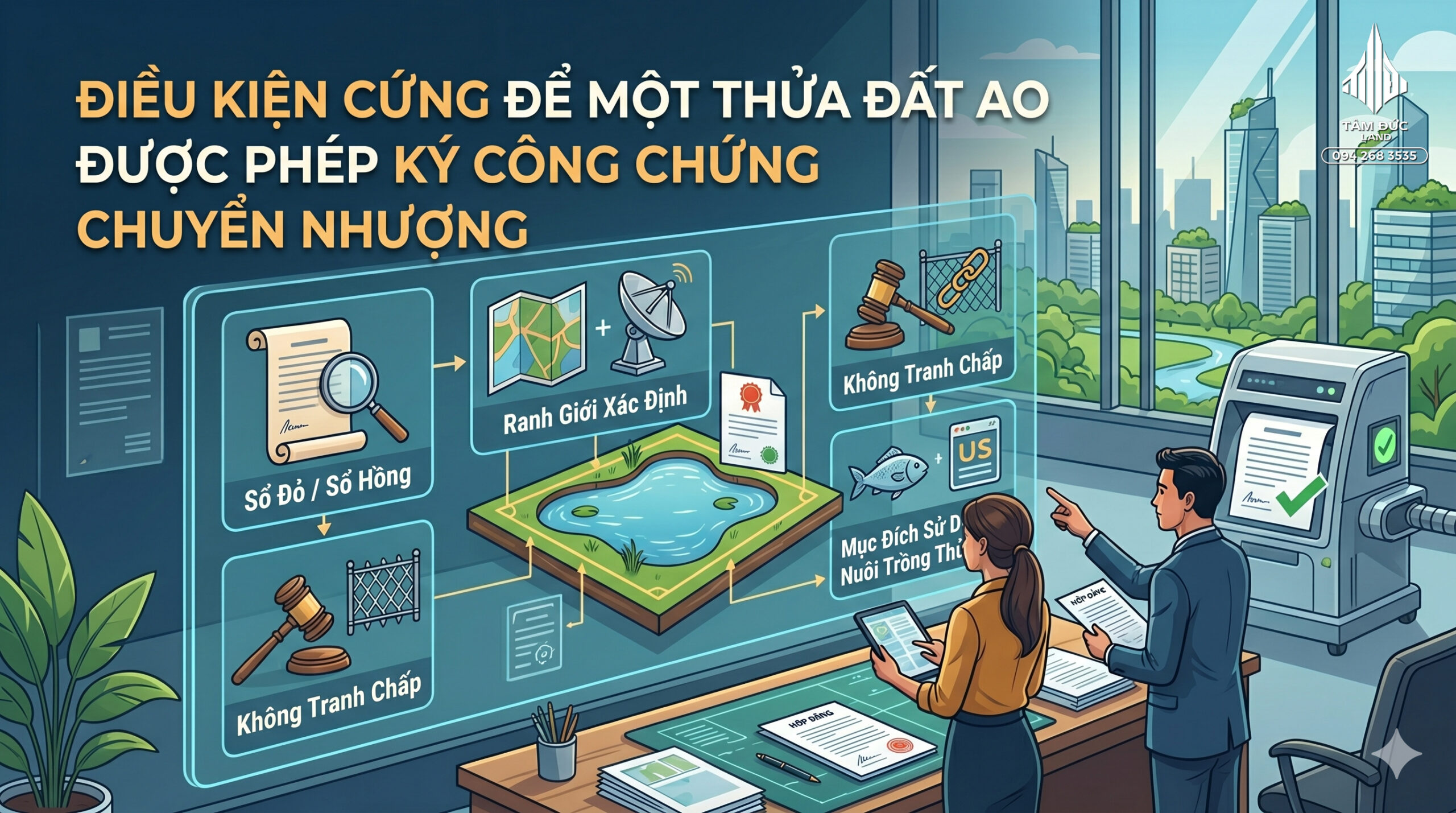 Đất ao chuyển nhượng có cần công chứng không? | Đức BĐS Ninh Bình 4 Đất ao chuyển nhượng có cần công chứng không?