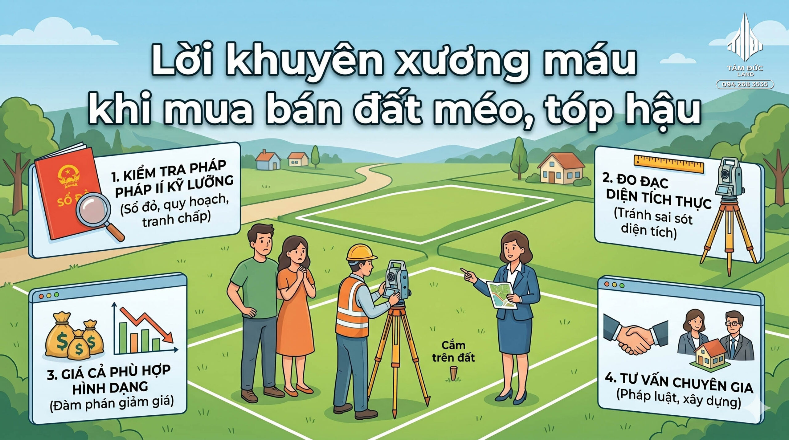 Đất bị méo, tóp hậu có làm sổ được không?