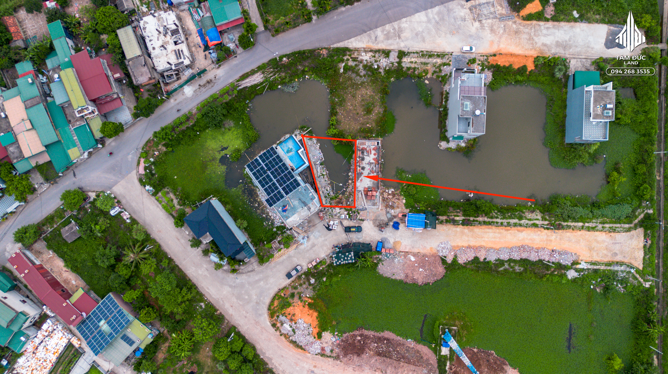Đất Cổ Loan Hạ Ninh Tiến Ninh Bình thuận tiện ở và kinh doanh 265m2