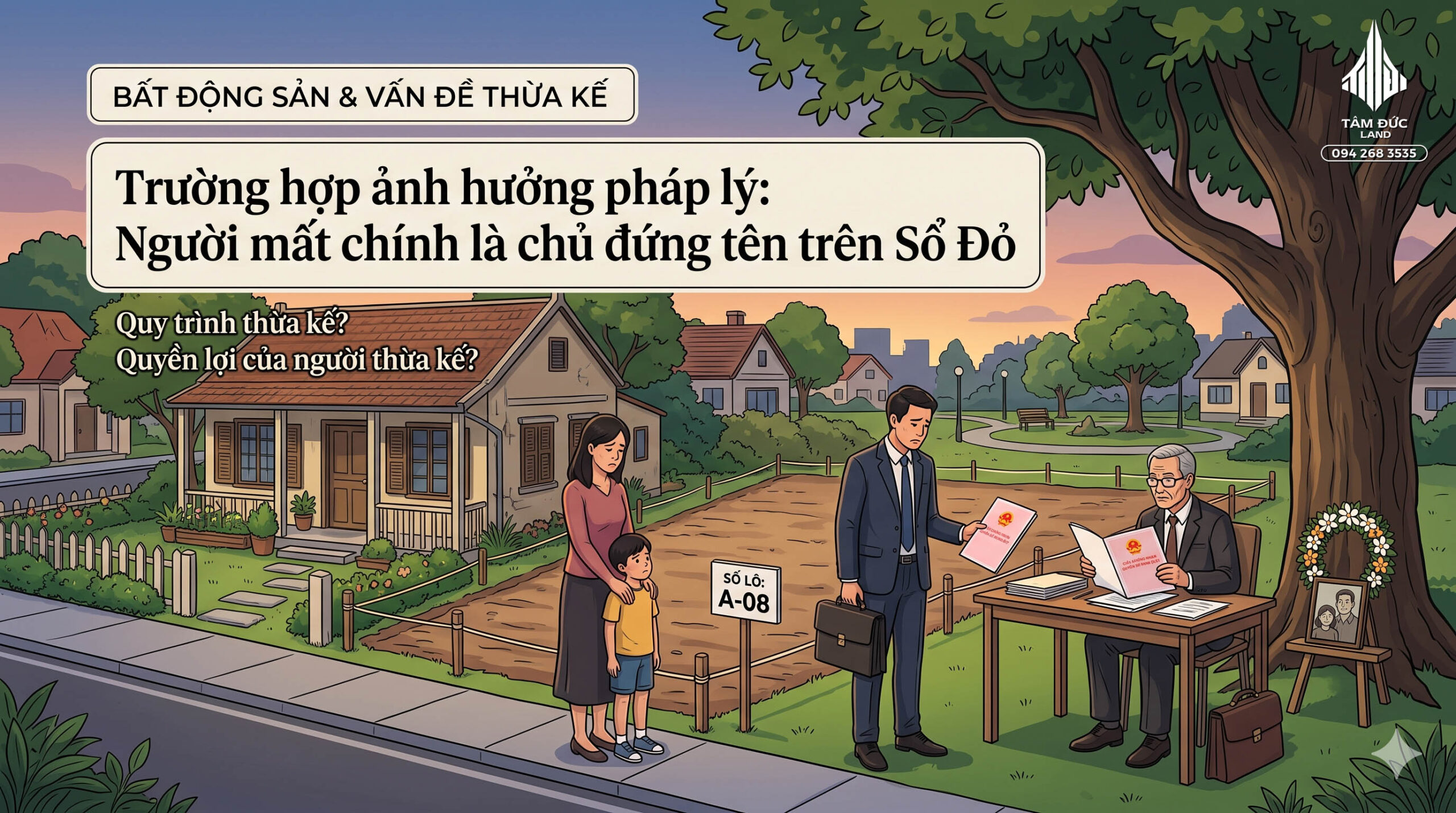 Đất có người mất trên đất có ảnh hưởng pháp lý không?