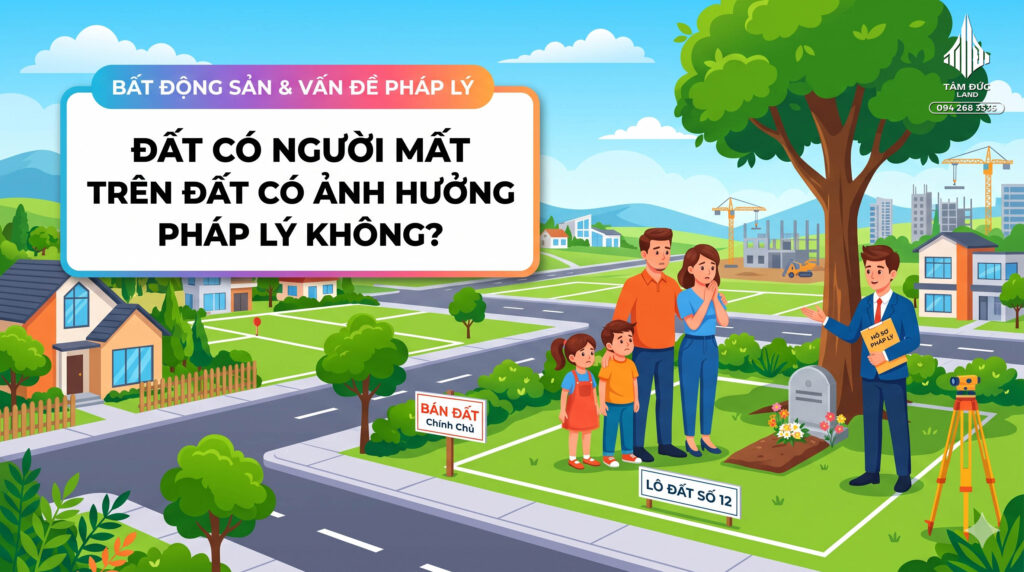 Đất có người mất trên đất có ảnh hưởng pháp lý không?
