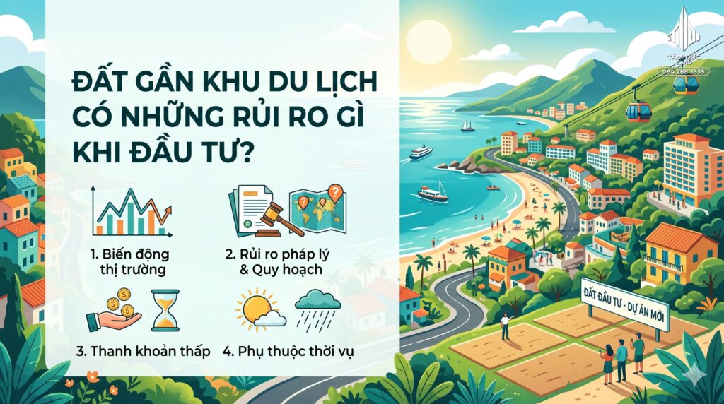 Đất gần khu du lịch có những rủi ro gì khi đầu tư? | Đức BĐS Ninh Bình 1 Đất gần khu du lịch có những rủi ro gì khi đầu tư?