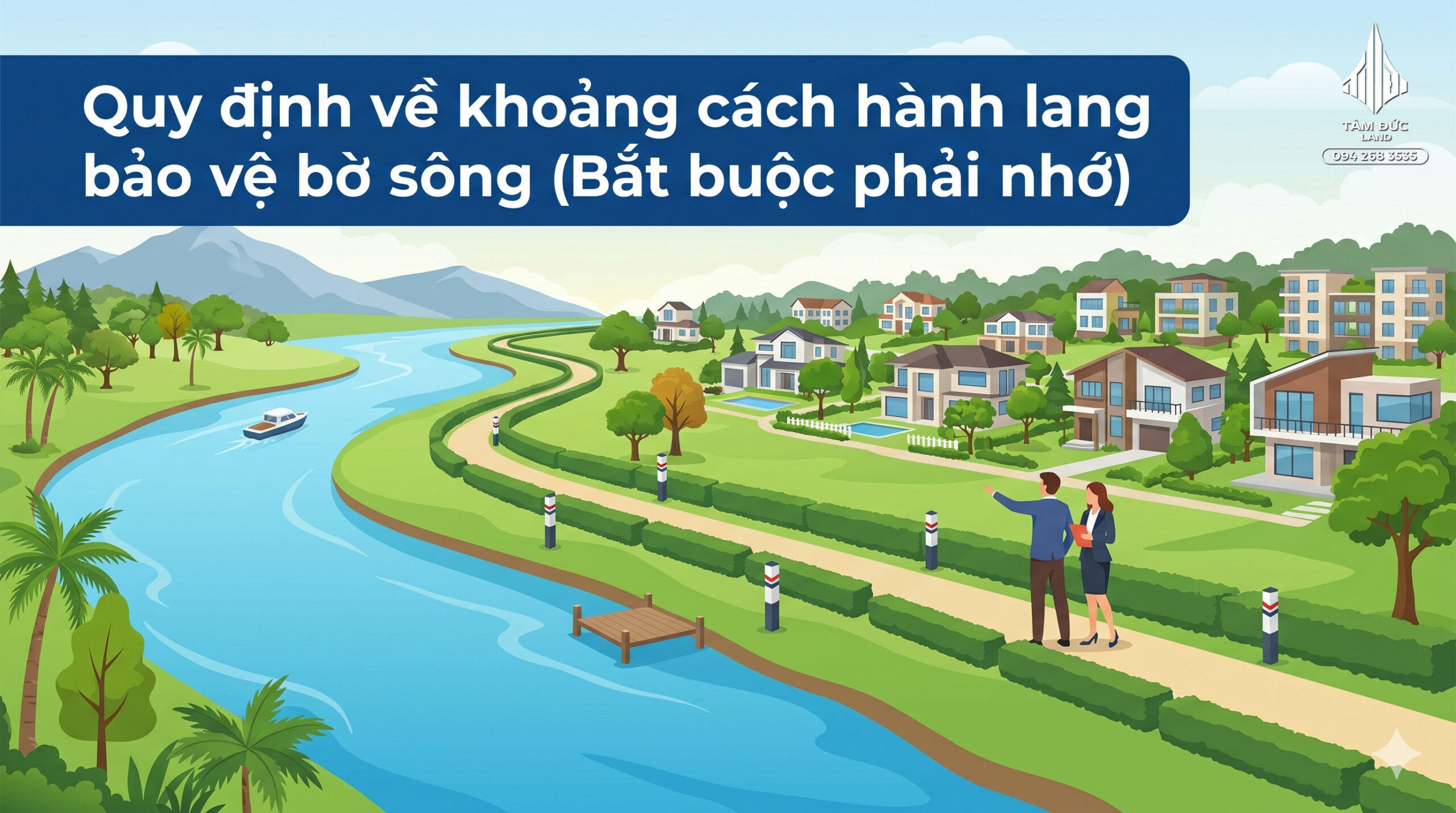 Đất gần sông có bị hạn chế xây nhà không? 