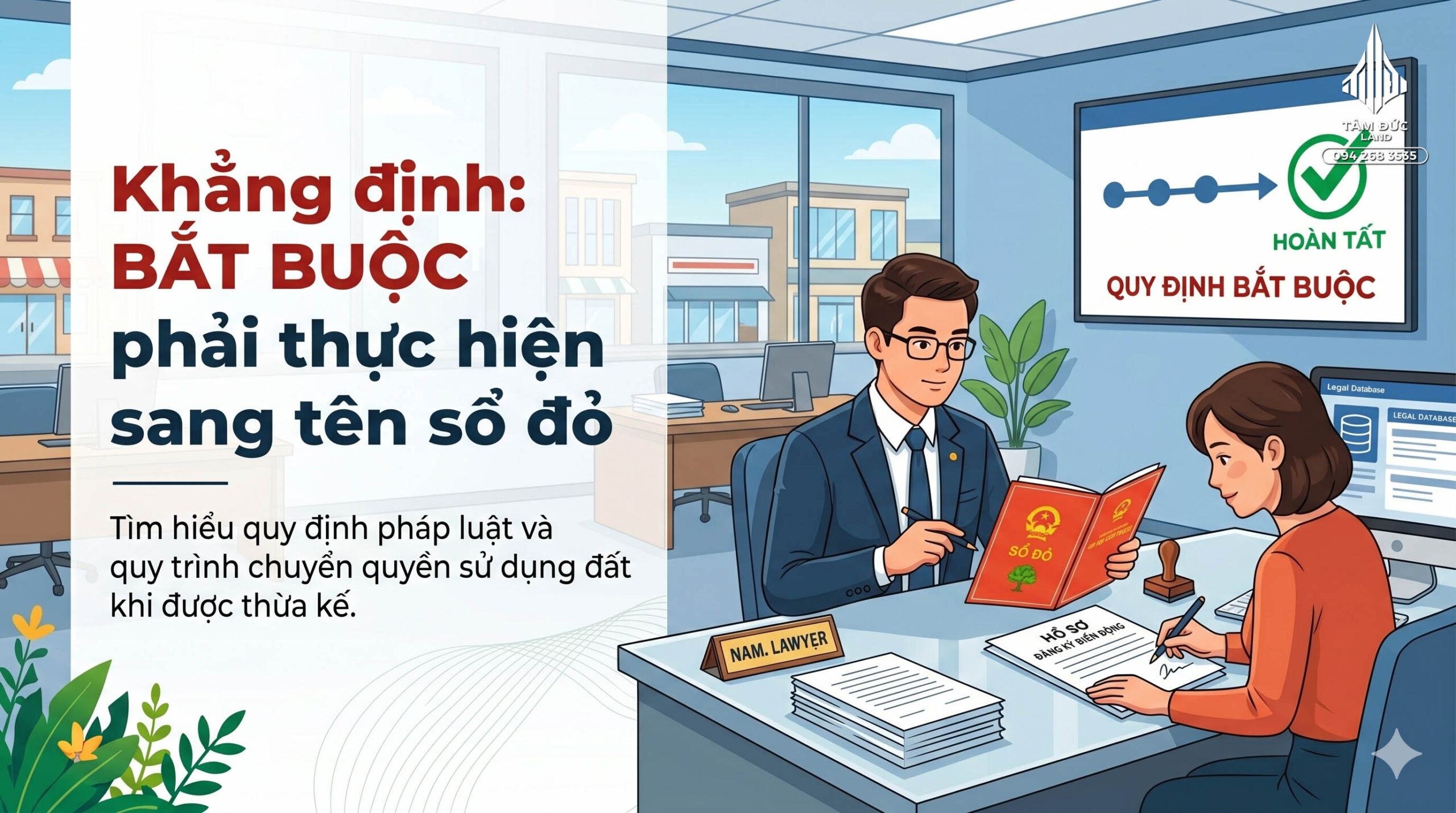Đất thừa kế có bắt buộc phải sang tên không? | Đức BĐS Ninh Bình 2 Đất thừa kế có bắt buộc phải sang tên không?