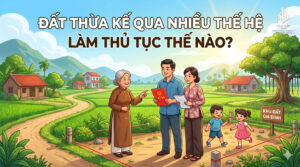 Đất thừa kế qua nhiều thế hệ làm thủ tục thế nào?