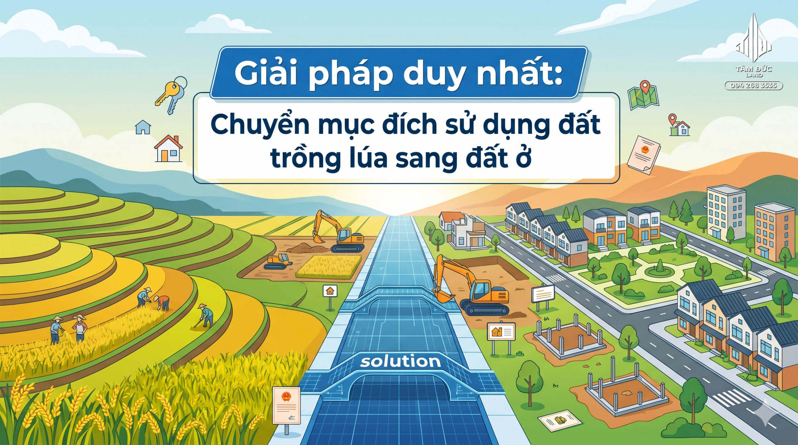 Đất trồng lúa có xây nhà được không? | Đức BĐS Ninh Bình 4 Đất trồng lúa có xây nhà được không?