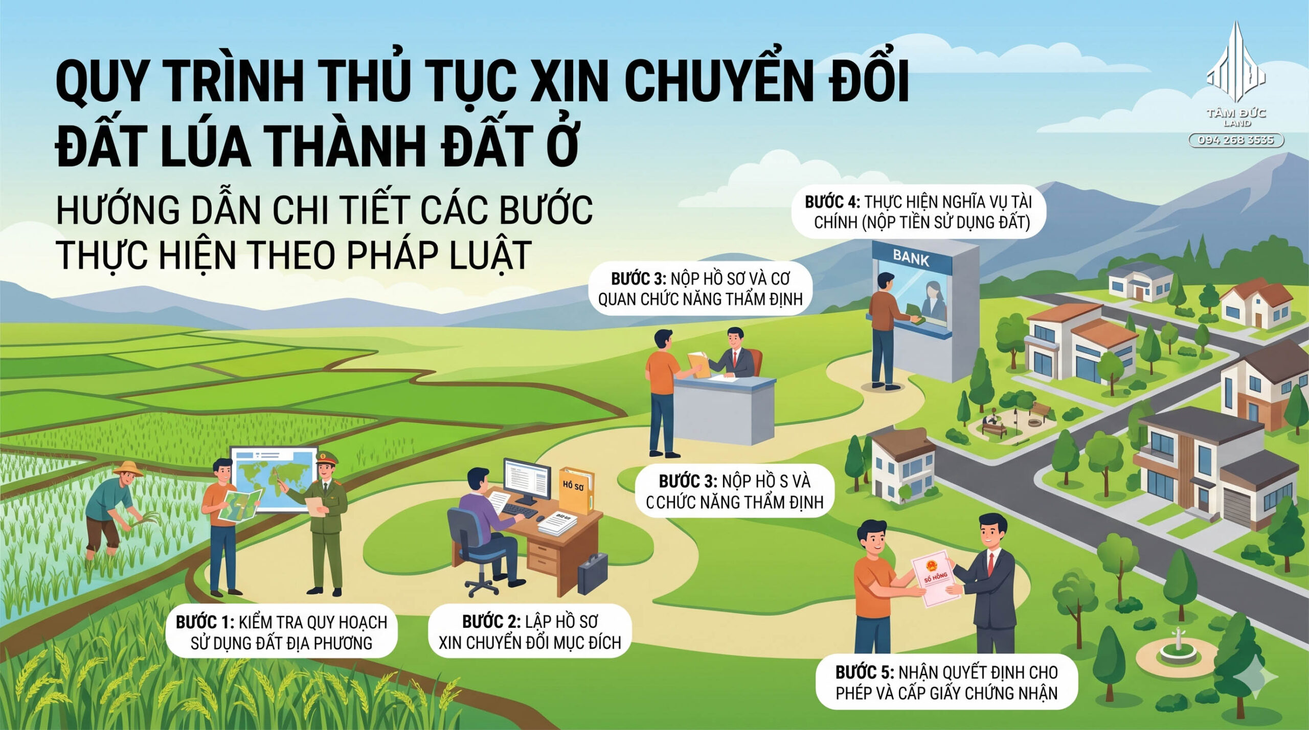 Đất trồng lúa có xây nhà được không? | Đức BĐS Ninh Bình 5 Đất trồng lúa có xây nhà được không?
