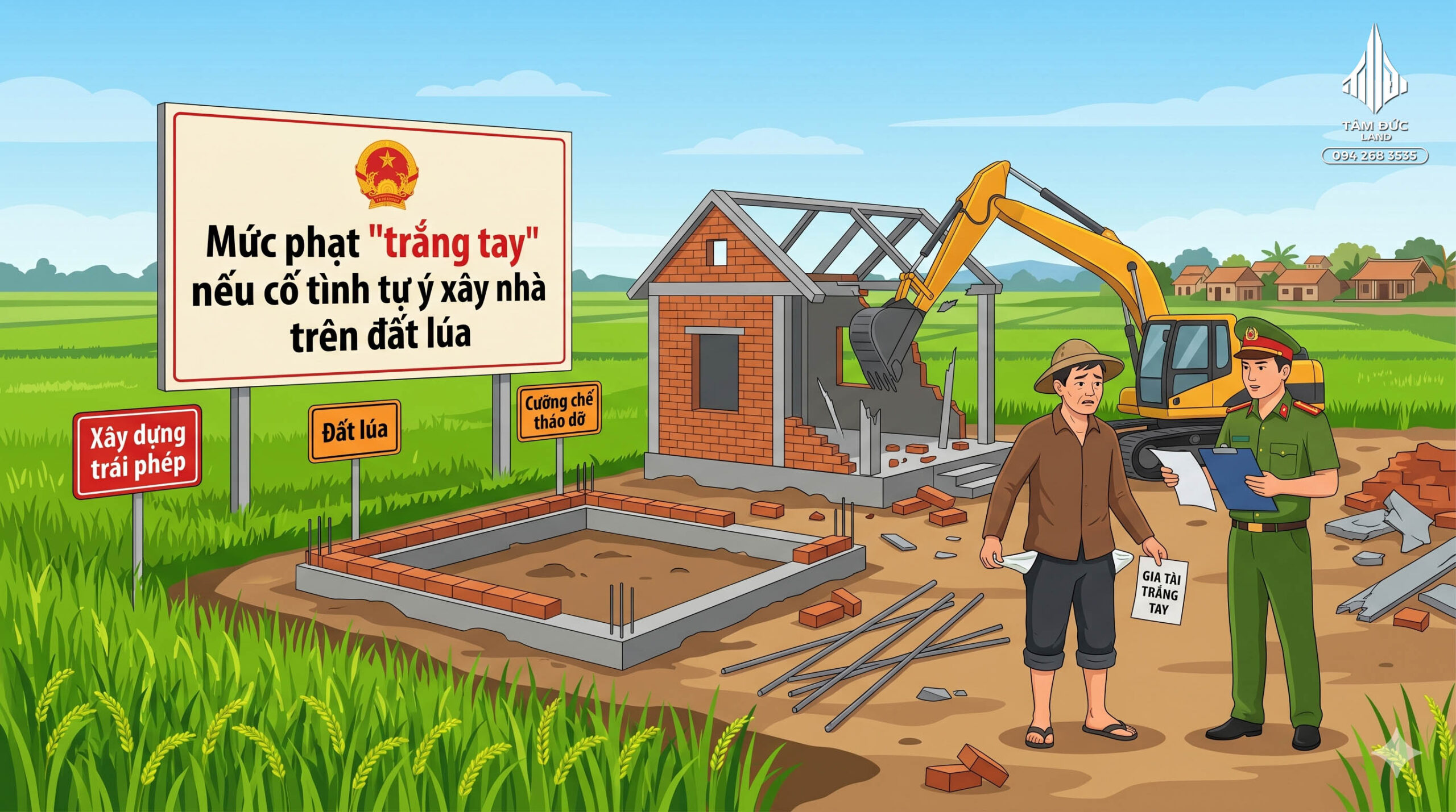 Đất trồng lúa có xây nhà được không? | Đức BĐS Ninh Bình 3 Đất trồng lúa có xây nhà được không?