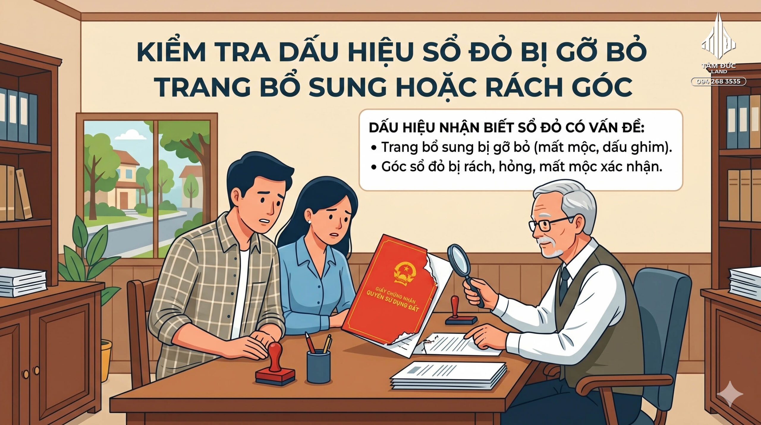 Làm sao biết sổ đỏ đang cầm cố ở ngân hàng?