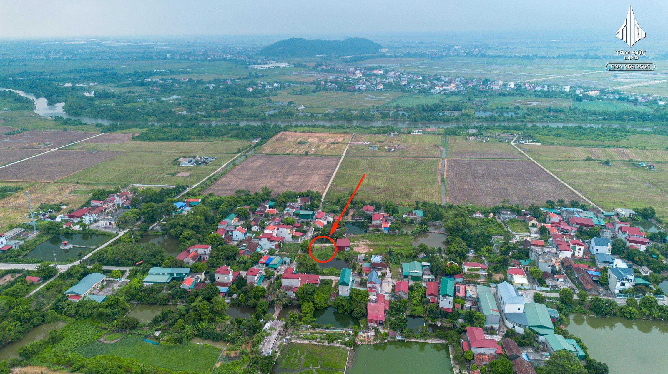 Lô đất 2 mặt tiền Hữu Trịnh Vũ Dương Ninh Bình không gian sống yên bình 105m2