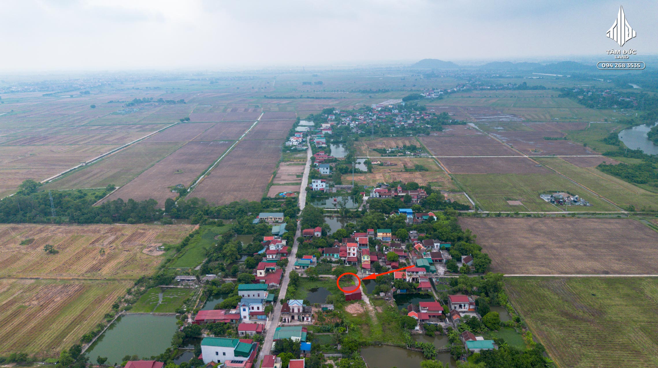 Lô đất 2 mặt tiền Hữu Trịnh Vũ Dương Ninh Bình không gian sống yên bình 105m2