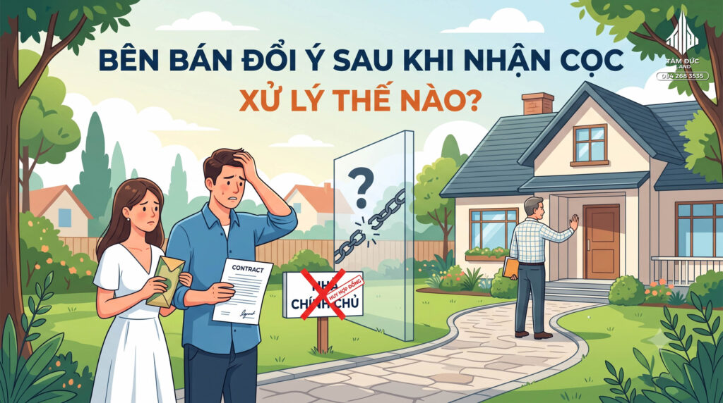 Bên bán đổi ý sau khi nhận cọc thì xử lý thế nào?
