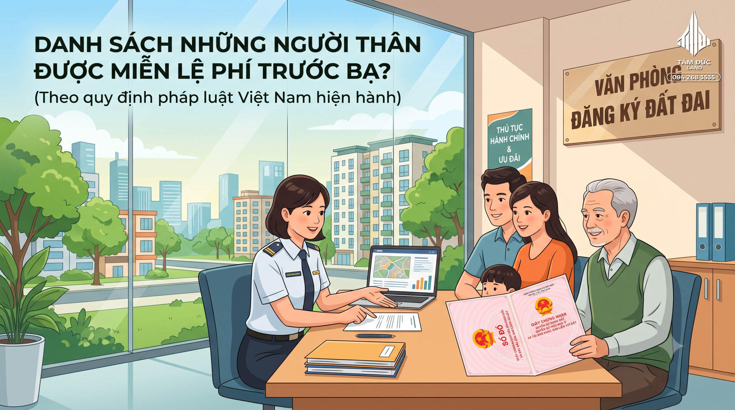 Sang tên đất cho người thân có mất thuế không?
