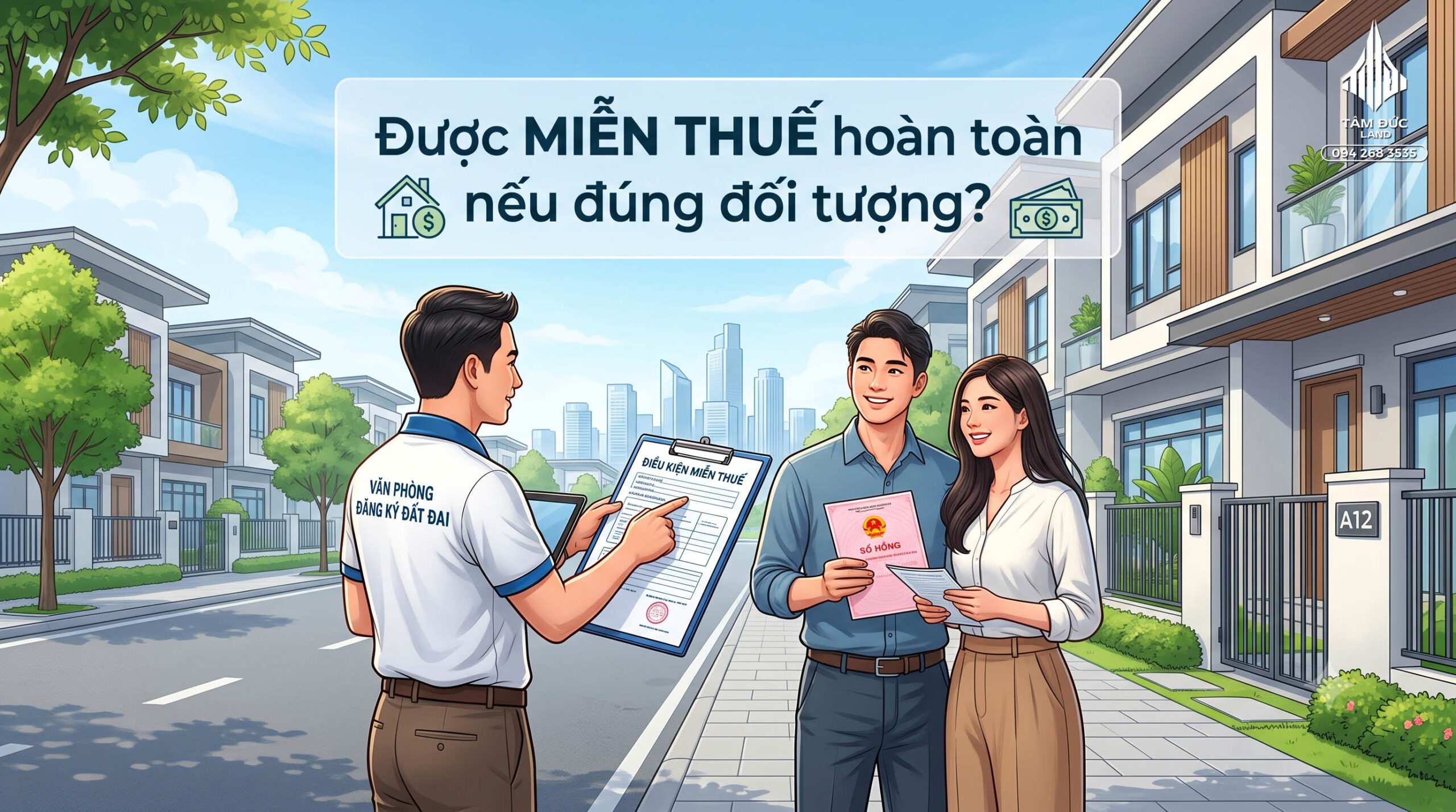 Sang tên đất cho người thân có mất thuế không?