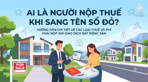 Ai là người nộp thuế khi sang tên sổ đỏ?