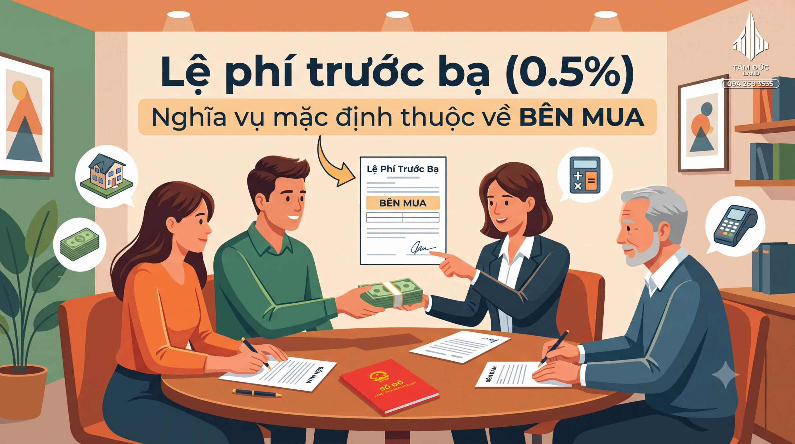 Ai là người nộp thuế khi sang tên sổ đỏ?